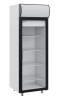 Холодильный шкаф со стеклянными дверьми POLAIR DР-105S