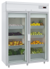 Холодильный шкаф со стеклянными дверьми POLAIR DM-114S без канапе
