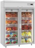 Холодильный шкаф со стеклянными дверьми POLAIR DB-114S без канапе