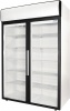 Холодильный шкаф со стеклянными дверьми POLAIR DV-114S
