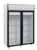 Холодильный шкаф со стеклянными дверьми POLAIR DV-110S